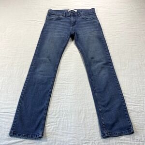 Levis 511 Jeans Womens 18 R 29x29 Blue Denim Slim Fit Dark Wash Stretch Ladies